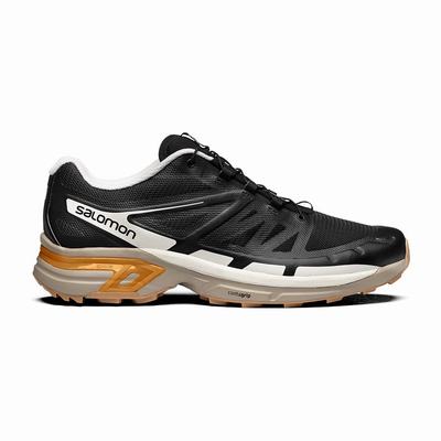 Salomon XT-WINGS 2 - Miesten Tennarit - Mustat/Kultaiset